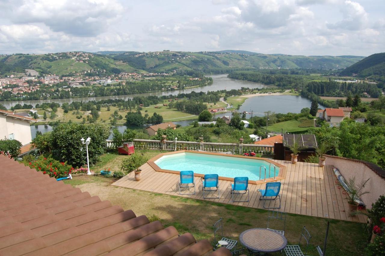 Villa Panoramique Saint-Clair-du-Rhone Экстерьер фото