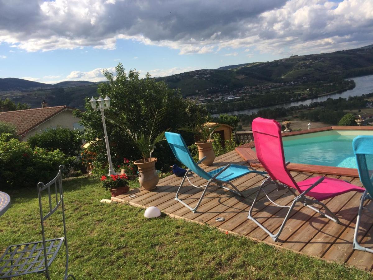 Villa Panoramique Saint-Clair-du-Rhone Экстерьер фото